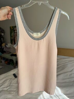 Zara - Tanktop - light pink/peach/grey - size S